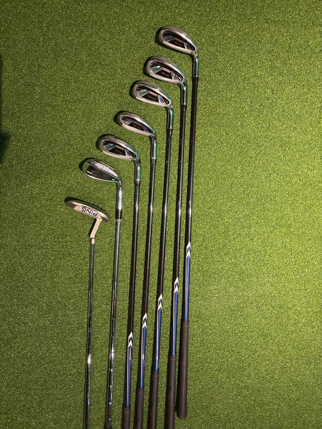 IGNIO IG-01 (Full Set, Driver 11° + 5W 21° + Irons 7-PW,S + 54° Wedge + Putter)